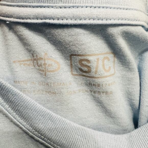 Reel Life Men's Size S Blue Graphic Short Sleeve T-Shirt - Picture 7 of 7